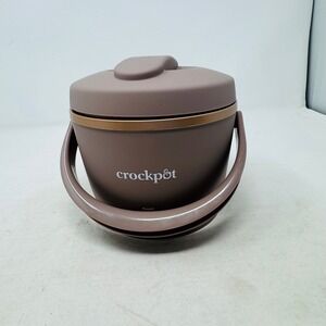 Crock Pot Food Warmer CPSCLC20 Brown Portable Electric Portable Lunch